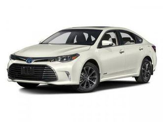 used 2017 toyota avalon hybrid xle premium