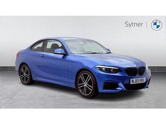 bmw 2 series 218i m sport coupe 1.5 2dr