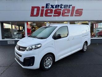 vauxhall vivaro turbo d 2900 sportive panel van diesel manual