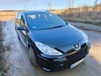 peugeot 307 sw 1.6 hdi zdrowy sprawny 7osobowy panoramadach komp klima chrzanów • olx.pl