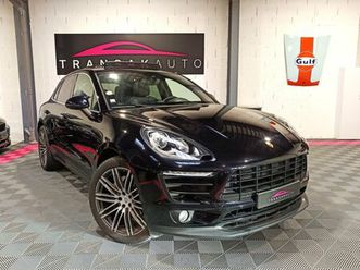 porsche macan diesel 3.0 v6 258 ch s pdk / origine france - entretien complet - très belle config !