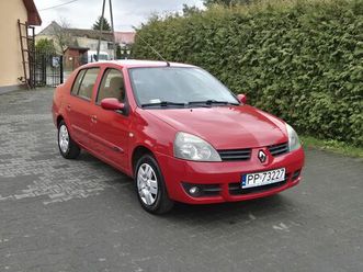 renault thalia 1.2 benzyna 2008 salon polska 2 wlaściciel klima isofix szydlowo • olx.pl