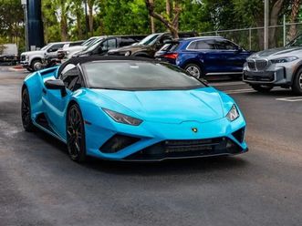 2020 lamborghini huracan evo spyder convertible 2d