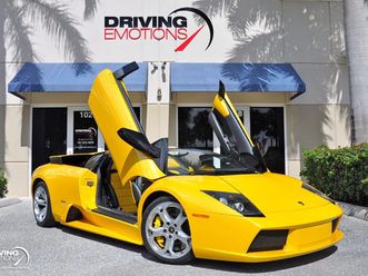 2005 lamborghini murcielago roadster! dual color interior! harman/kardon!