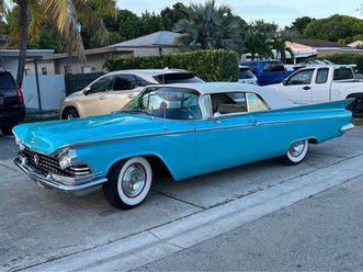 1959 buick lesabre restored convertible, 364 v8, new paint & accessories