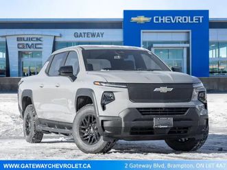 2026 chevrolet silverado ev work truck
