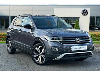 volkswagen t-cross - 1.0 tsi black edition 5dr