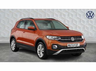 volkswagen t-cross - se 1.0 tsi 110ps 7-speed dsg 5 door