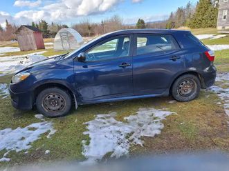 2010 toyota matrix 5 speed