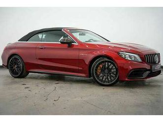 mercedes-benz c-klasse c 63s amg cabrio facelift*vollausstattung*mb ga...
