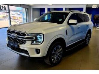 2025 ford everest 3.0d v6 platinum awd auto