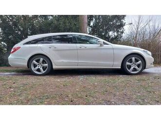 mercedes-benz cls 350, ahk, 2. hand, designo diamantweiß, 8 x