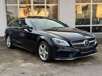 mercedes-benz cls sb 350d 4matic amg *2.hand-ahk-h&k-led-luft*