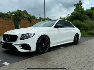 e350e amg line e klasse mercedes benz weiss white limousine weiß