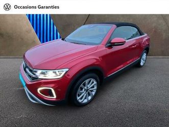 t-roc cabriolet 1.5 tsi evo 150ch style dsg7