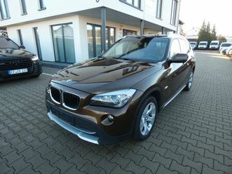 bmw x1 20 d xdrive alu leder automatik braun m.