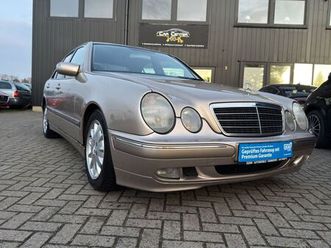 mercedes-benz e 240/klimaautomatik /elegance edi./garantie