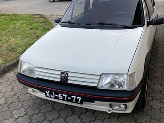 peugeot 205 cti capota elétrica setembro/91