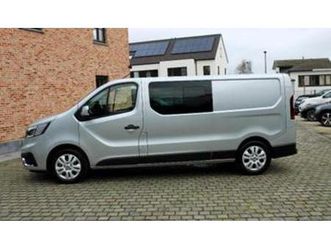 ② renault trafic 2.0 dci 150 automaat h1l2 dub cab 6 zit 2024! — camionnettes & utilitaires — 2ememain