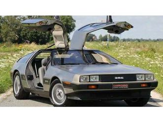 1981 delorean dmc 12 - original dmc striping a vendre