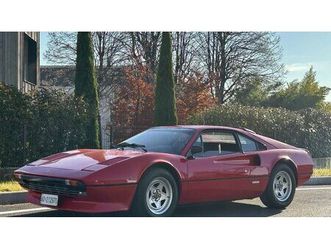 1981 ferrari 208 rouge manuel, 5 vitesses conduite à gauc...