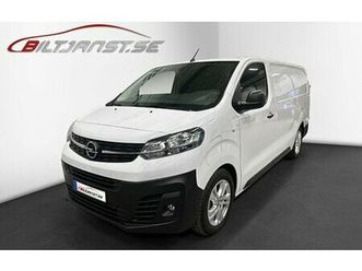 opel vivaro e skåpbil 75 kwh | o% ränta | julerbjudande