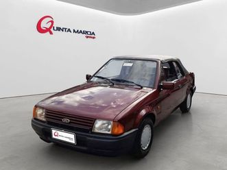 escort 1.3 68 cv cabrio-rarissima