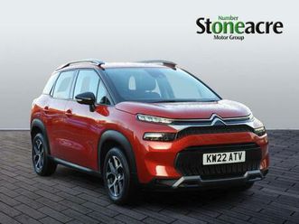 2022 citroen c3 aircross 1.2 puretech 110 shine 5dr mpv petrol manual