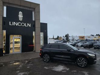 used 2025 lincoln corsair grand touring, 20 rims, heated steering wheel!