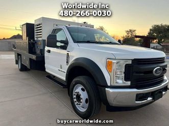 2017 ford f-550 super duty compressor service truck
