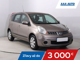 nissan note 1.6, serv.kniha, klíma, po stk