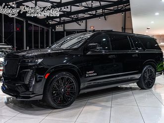 2023 cadillac escalade-v esv hennessey 1000hp! only 16k miles! excellent condit