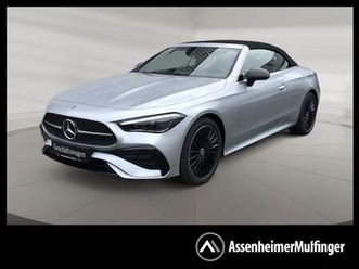mercedes-benz cle 220 d cabriolet +mbux+amg+navi+distr+spurw