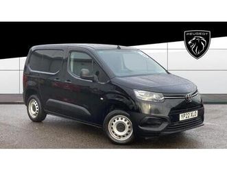 2022 toyota proace l1 diesel 1.5d 100 active van [6 speed] van diesel manual