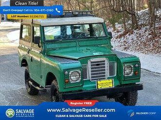 1961 land rover series ii