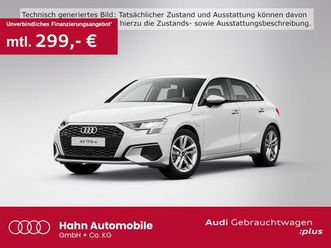 audi a3 sportback 40tfsie s-tronic navi carplay virtu