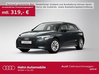 audi a3 sportback 40tfsie s-tronic navi led ahk carpl