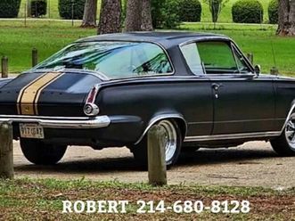 1965 plymouth barracuda clean machine with original 273ci engine.