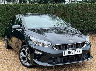 kia ceed 1.4 t-gdi 3 hatchback 5dr petrol manual euro 6 (start/stop) (138 bhp)