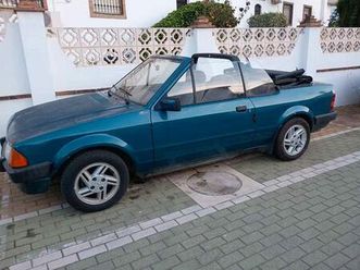 ford escort 1.6 - cabriolet