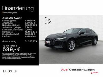 audi a5 avant tfsi quattro*ahk*kamera*18zoll*led*navi