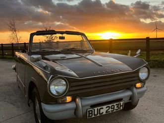1970 triumph herald 13/60 convertible