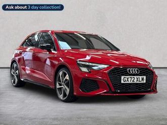 1.5 tfsi 35 edition 1 sportback s tronic euro 6 (start/stop) 5dr