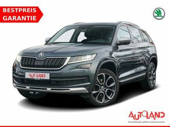 skoda kodiaq 2.0 tdi scout 4x4 acc navi ahk alcantara