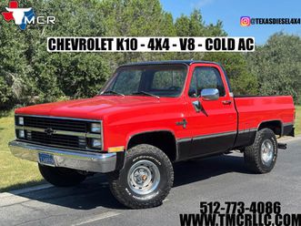1983 chevrolet c/k pickup 1500 4x4 - k10 - v8 - cold ac