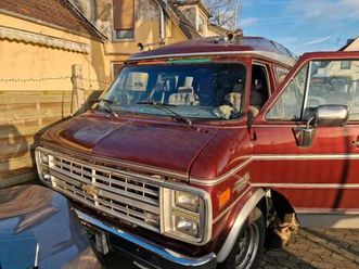 chevrolet van g20 mit lpg bürofahrzeug