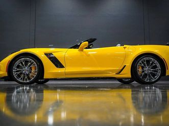 2018 chevrolet corvette z06 2lz convertible free nationwide enclosed delivery!