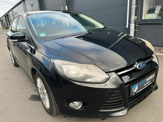 ford focus lim. titanium 1.6tdci*tempo*ahk*shz*isofix