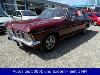 opel admiral b 2,8s - h-kennzeichen - ahk