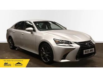 lexus gs 2.5 300h executive edition saloon 4dr petrol hybrid cvt euro 6 (s/s) (223 ps) saloon 2016, 61400 miles, £15450 - 33028805 - exchangeandmart.co.uk